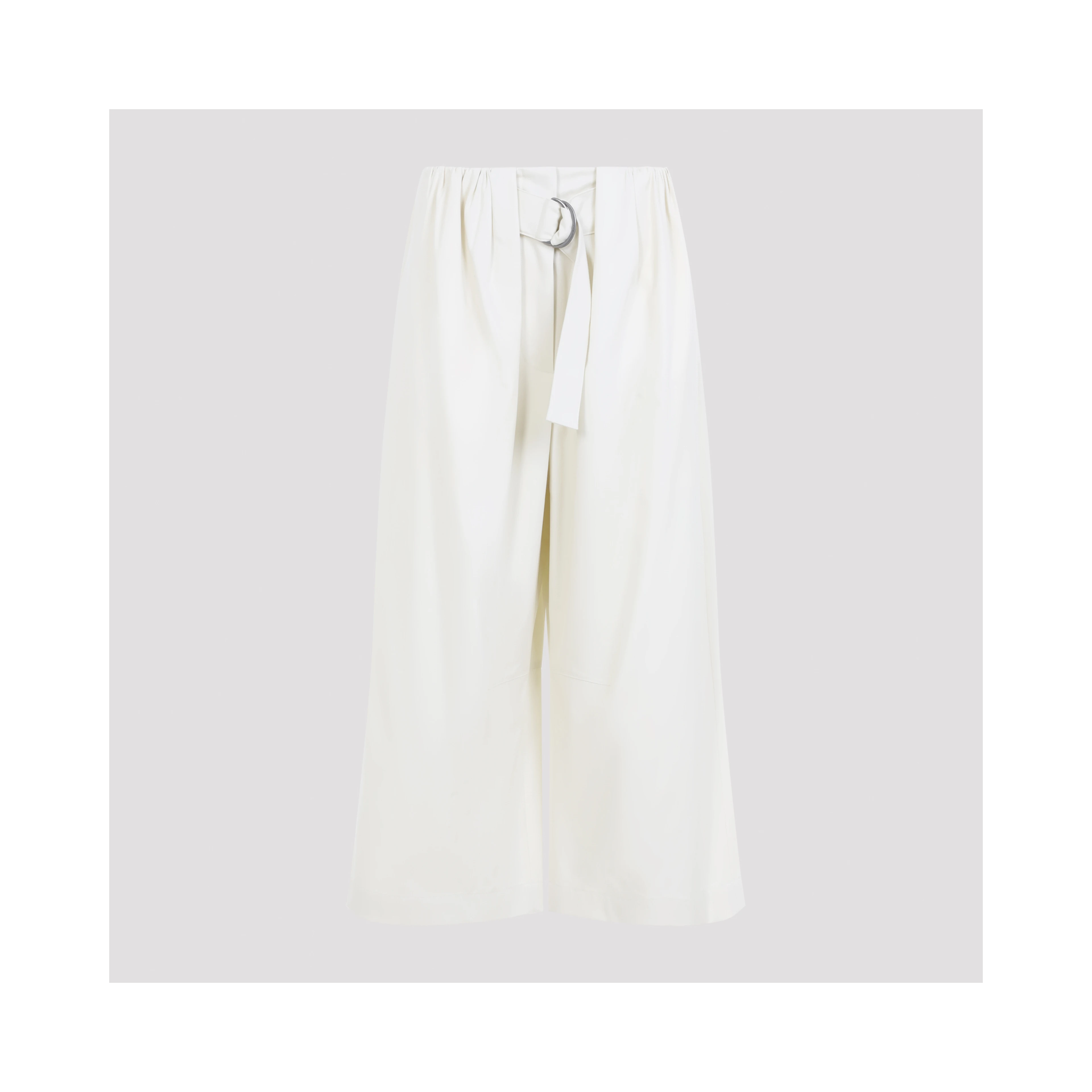 Loewe Cropped Belted Trousers