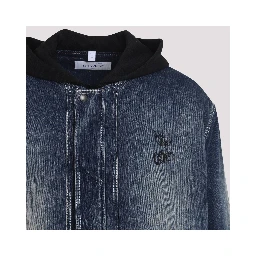 Off White Cherry Fleece Jacket