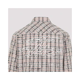 Off White Flannel Shirt