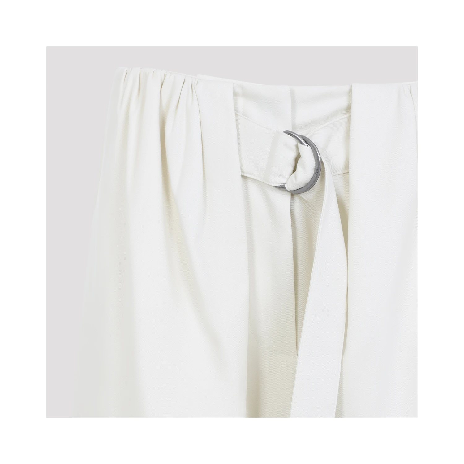 Loewe Cropped Belted Trousers