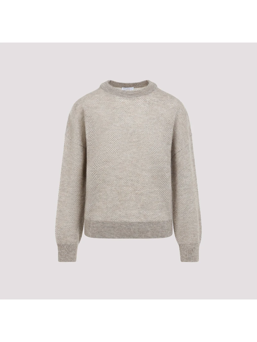 Brunello Cucinelli Sweater Soft Net Pullover
