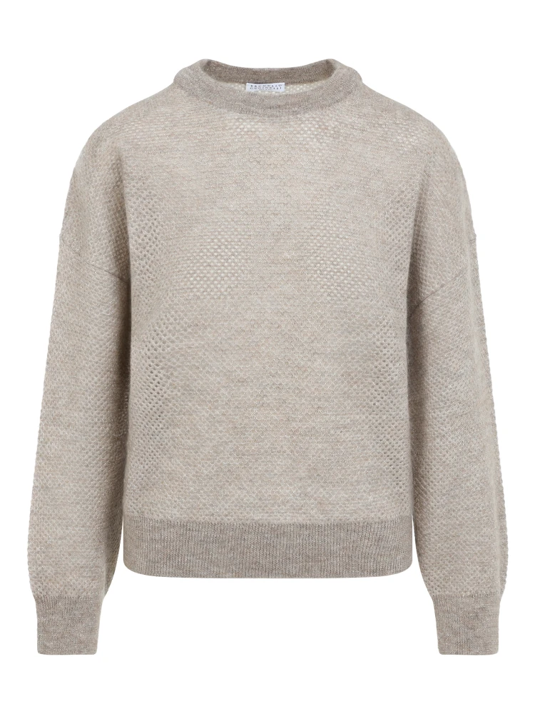 Brunello Cucinelli Sweater Soft Net Pullover alternative