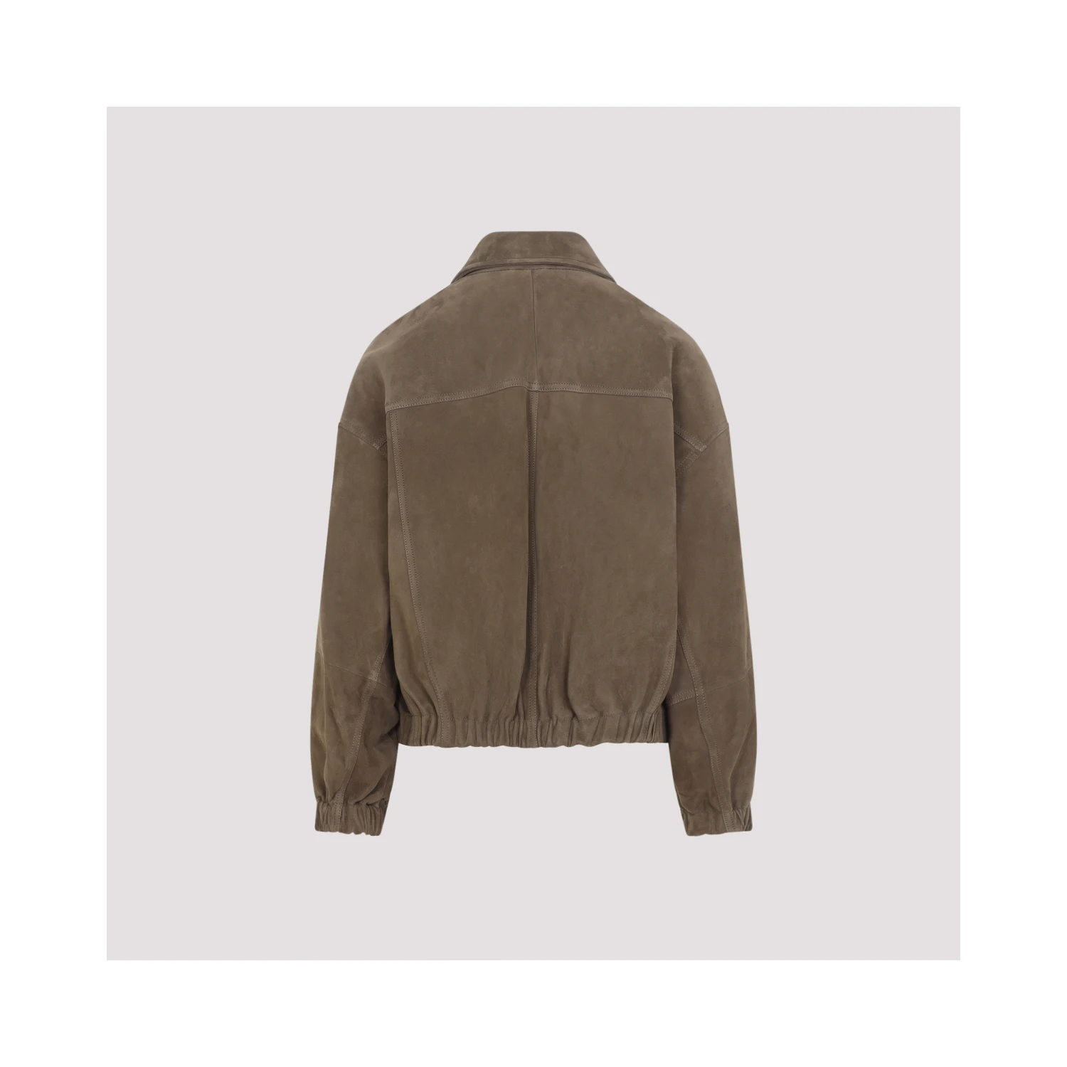 Brunello Cucinelli Suede Leather Jacket