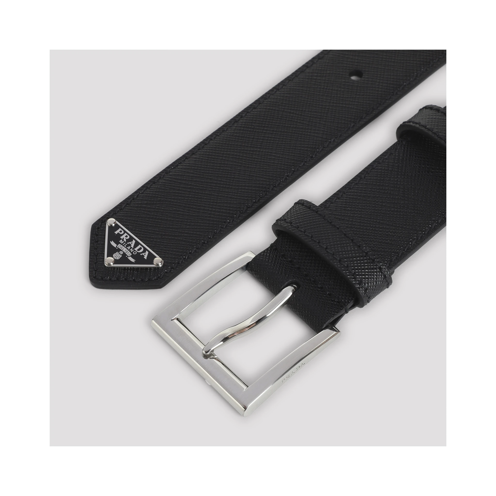 Prada Saffiano Leather Belt