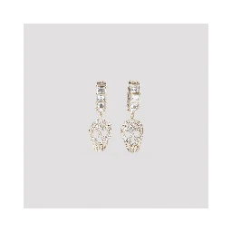 Alexander McQueen Pavè Skull Earrings