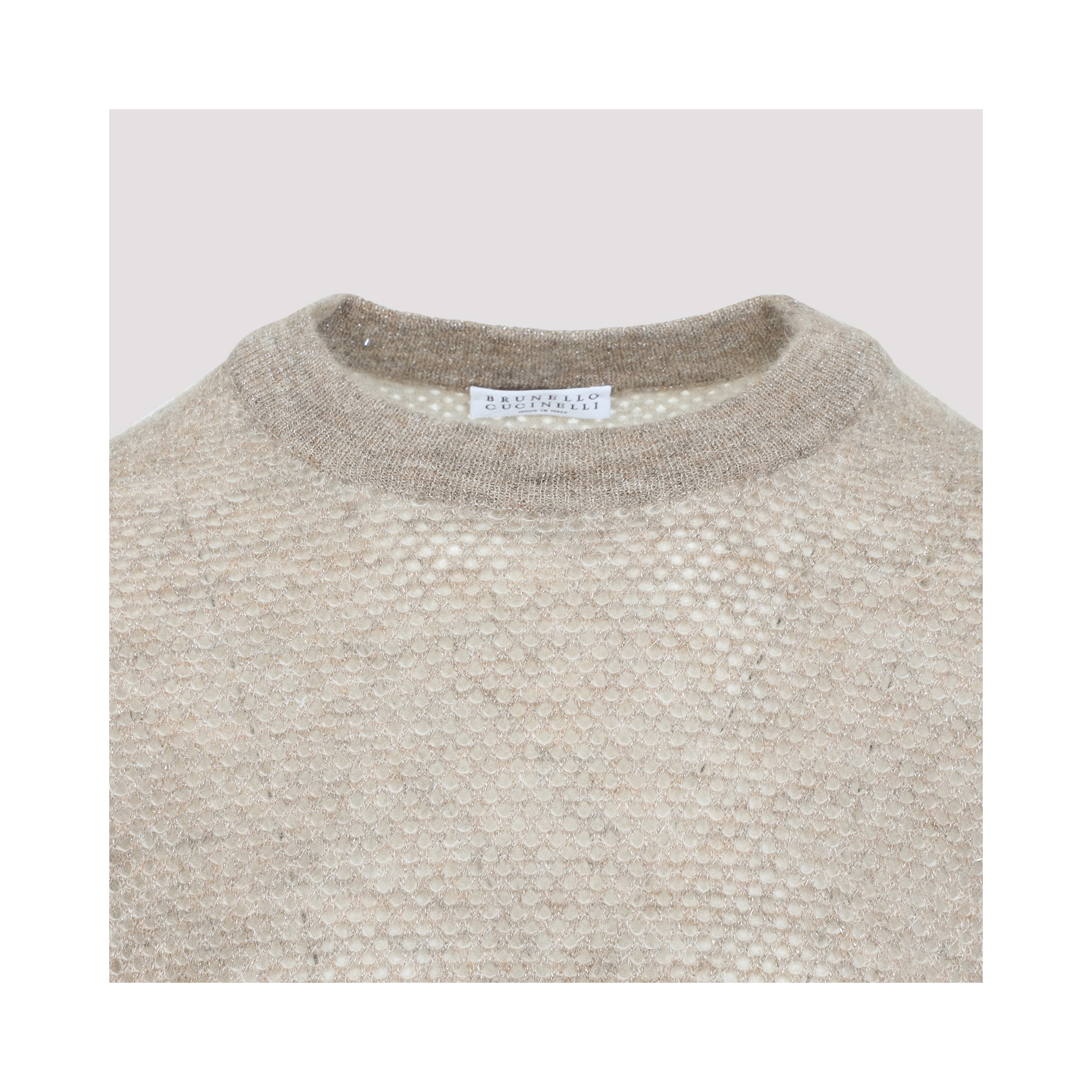Brunello Cucinelli Sweater Soft Net Pullover