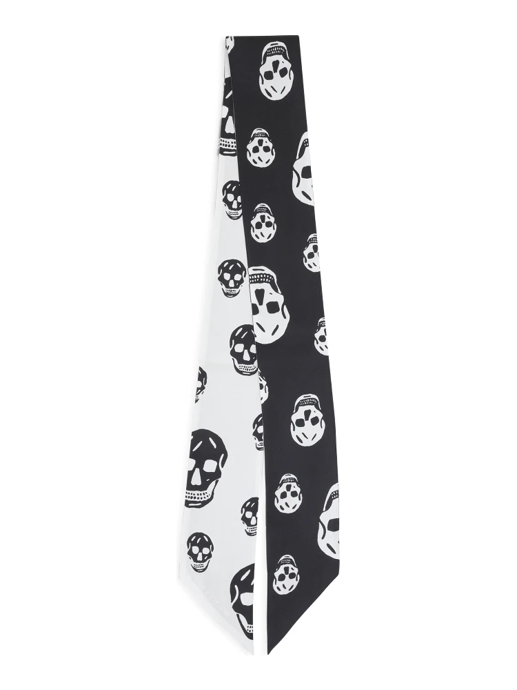 Alexander McQueen Skull Ribbon Scarf alternative