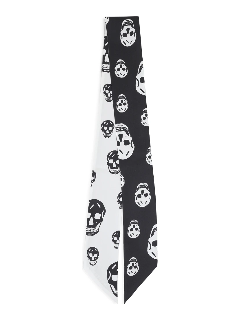 Alexander McQueen Skull Ribbon Scarf