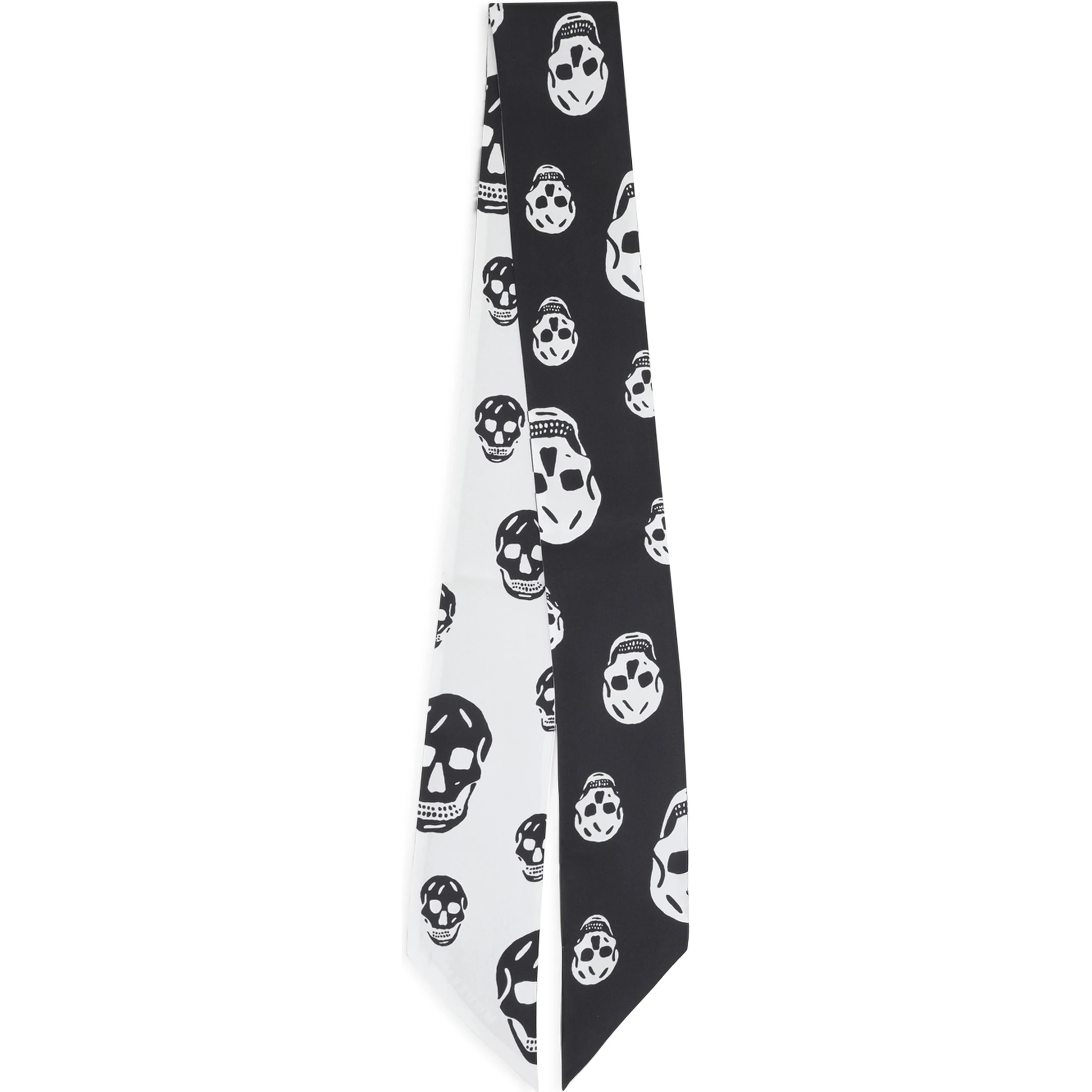 Alexander McQueen Skull Ribbon Scarf