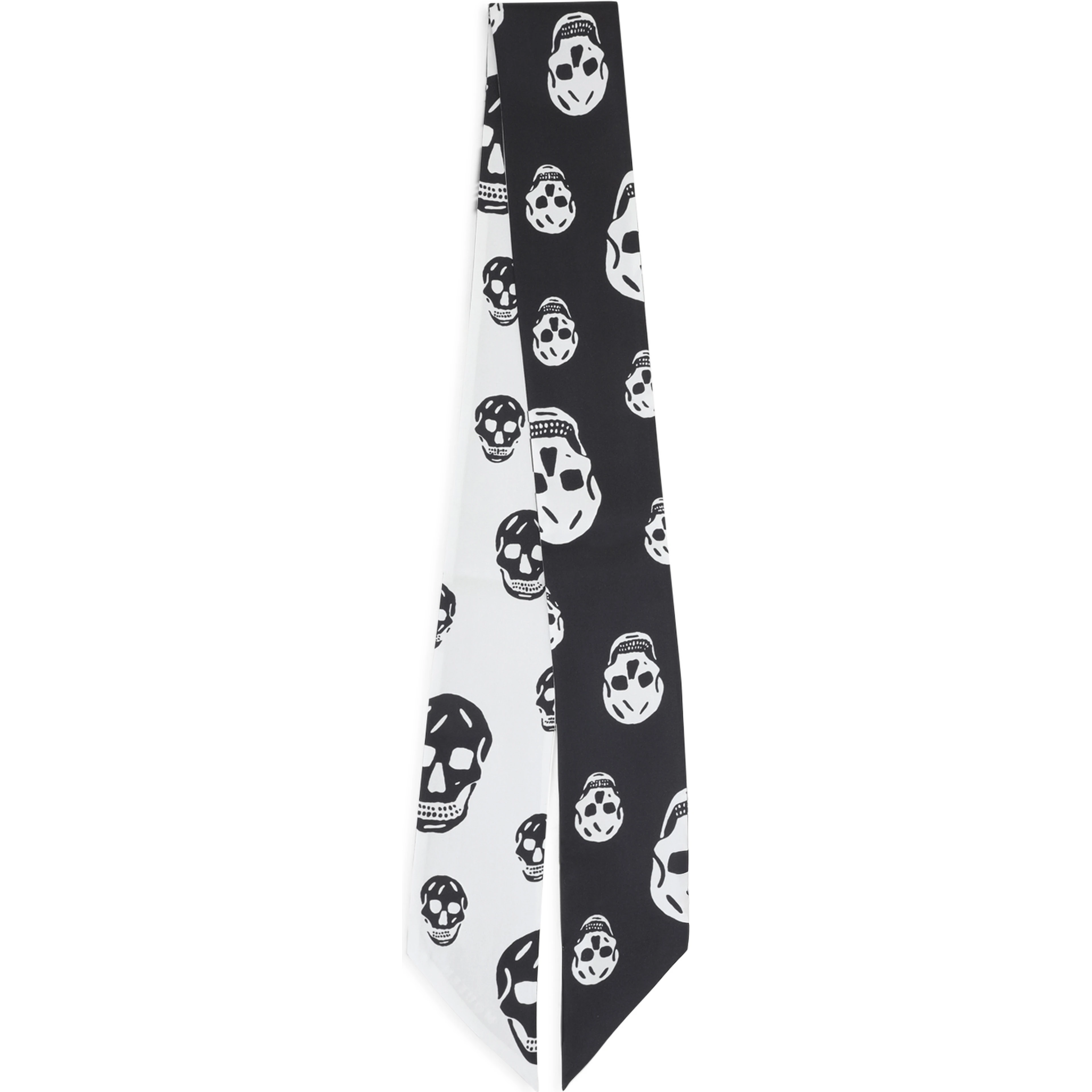 Alexander McQueen Skull Ribbon Scarf