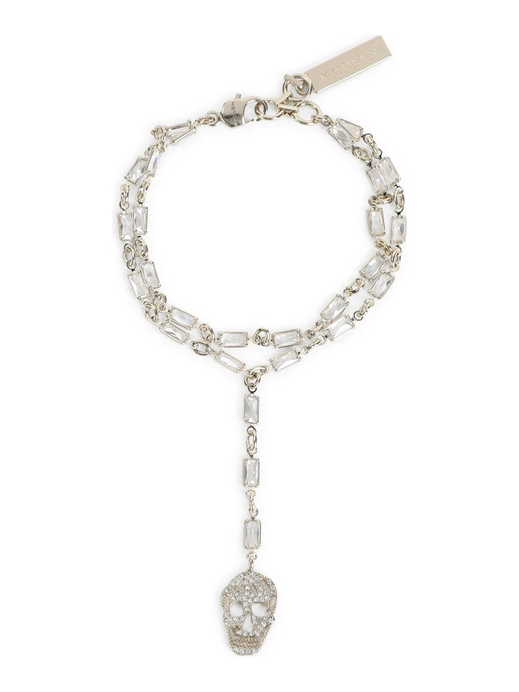 Alexander McQueen Pavè Skull Bracelet alternative