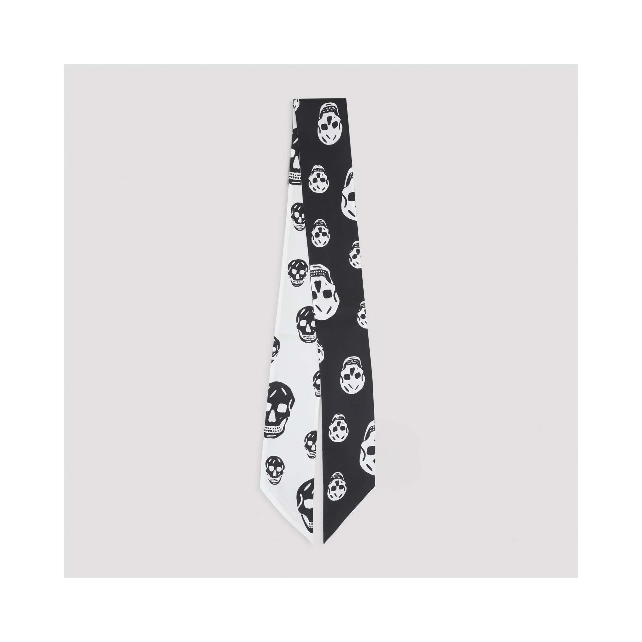 Alexander McQueen Skull Ribbon Scarf