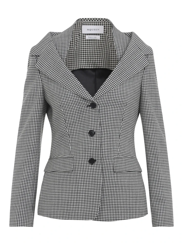 Alexander McQueen Off Shoulder Jacket Harness alternative