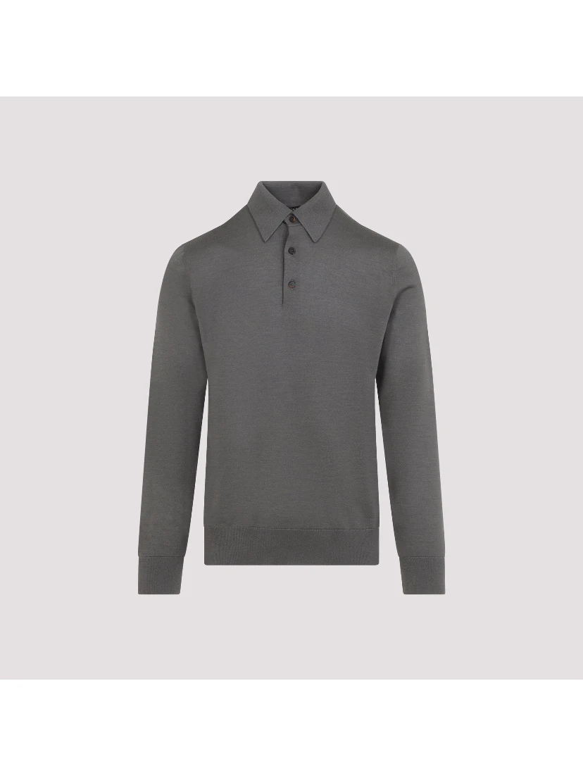 Zegna Cashmere and Silk Polo