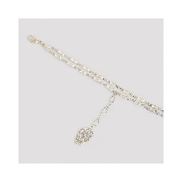 Alexander McQueen Pavè Skull Bracelet