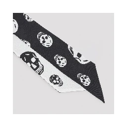 Alexander McQueen Skull Ribbon Scarf