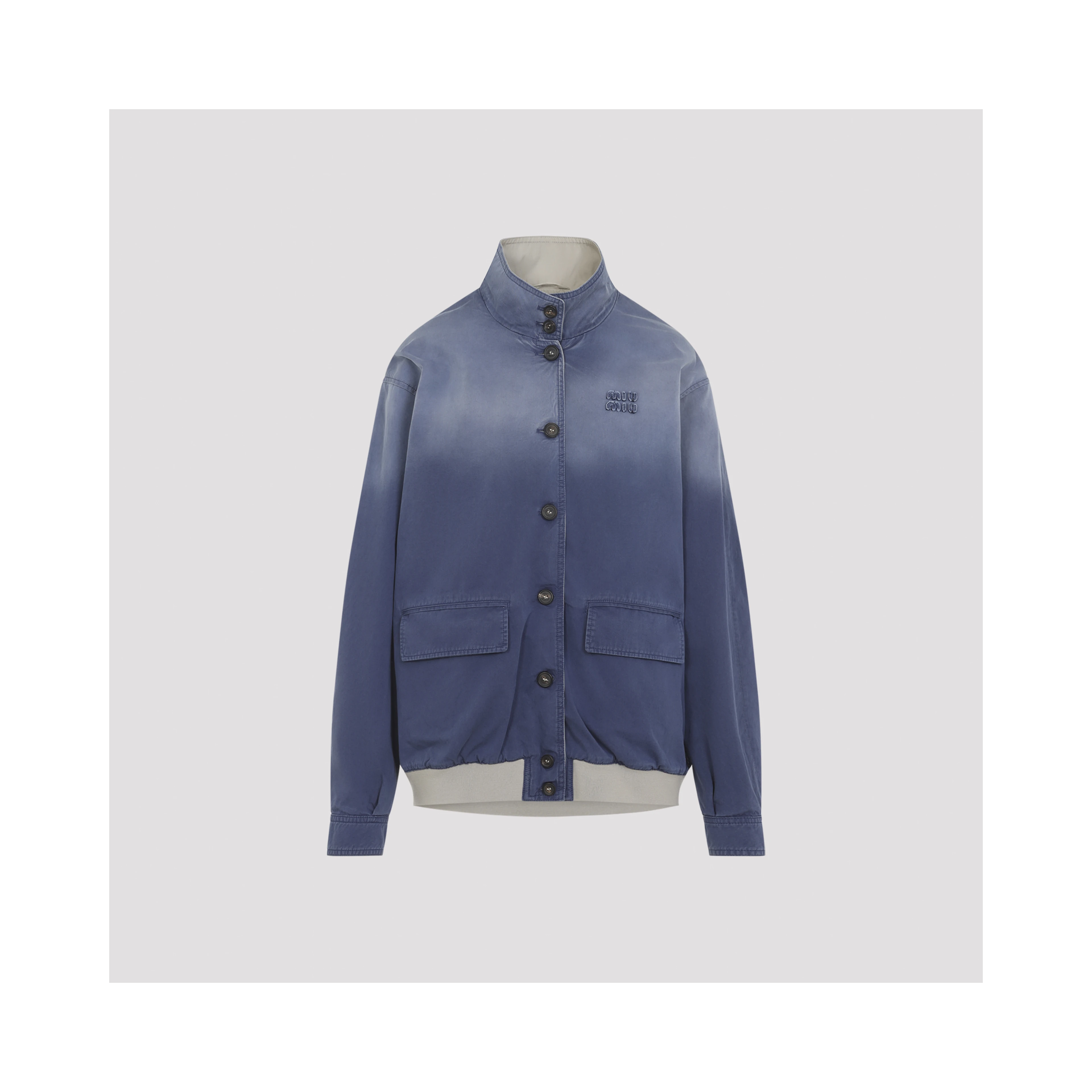 Miu Miu Old  Washed Twill Blouson