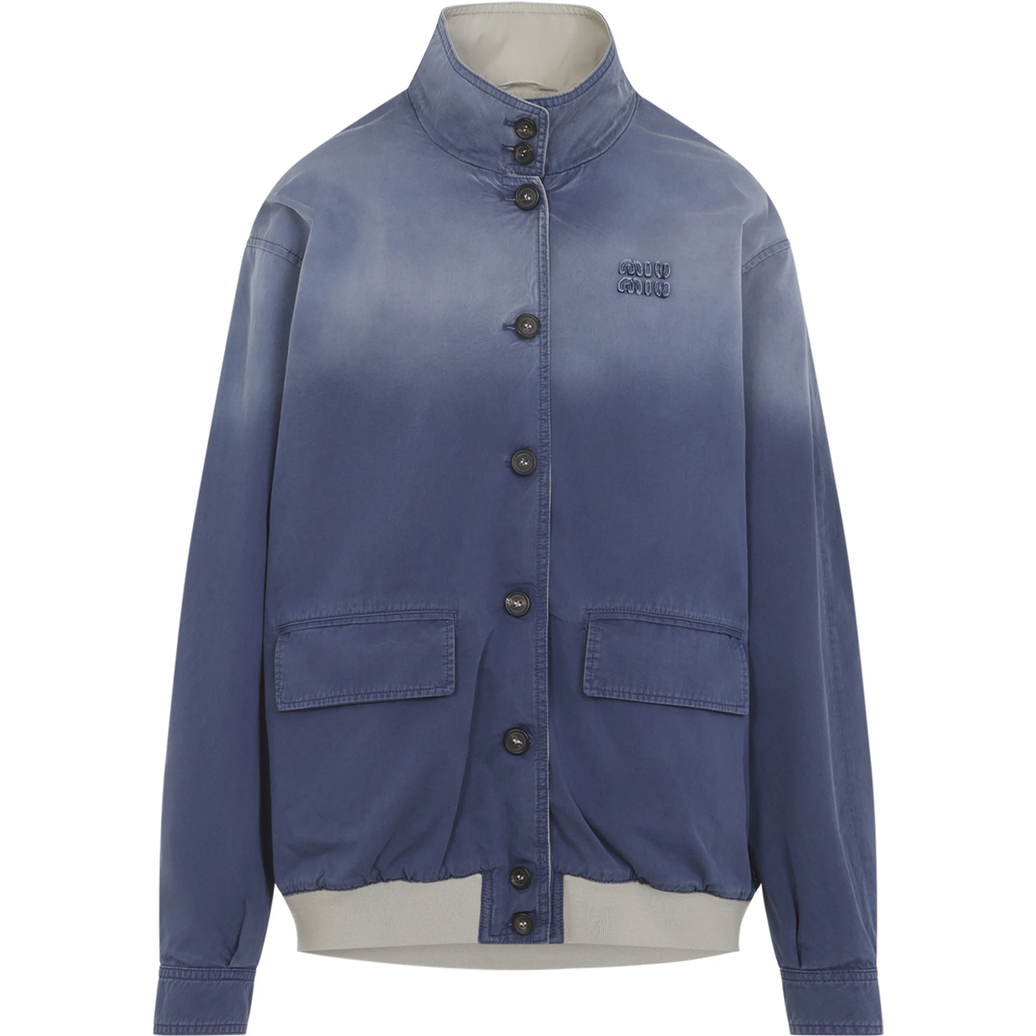 Miu Miu Old Washed Twill Blouson