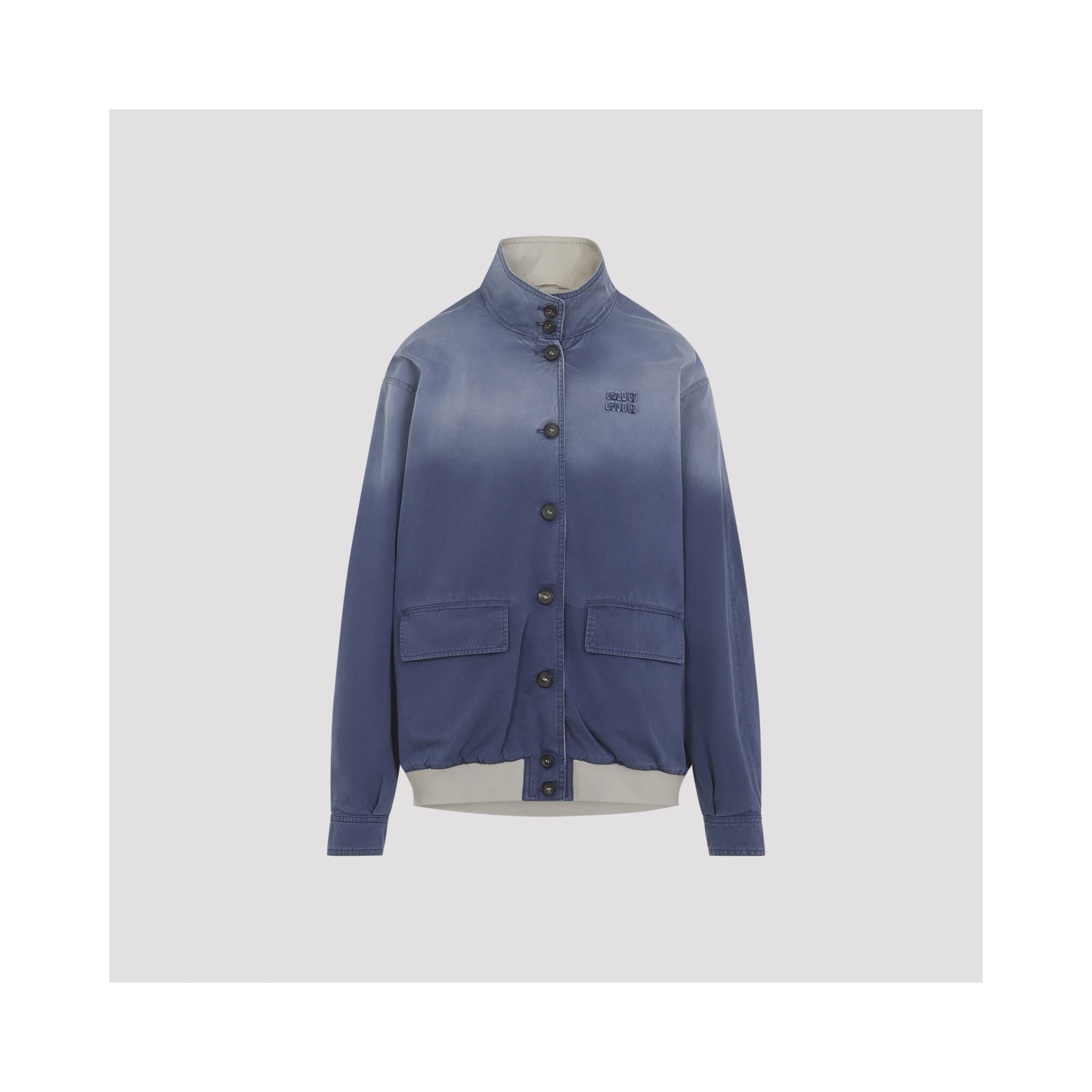 Miu Miu Old Washed Twill Blouson