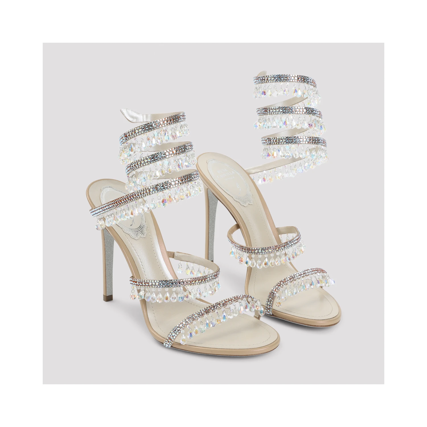 René Caovilla Chandelier high-heel Sandal