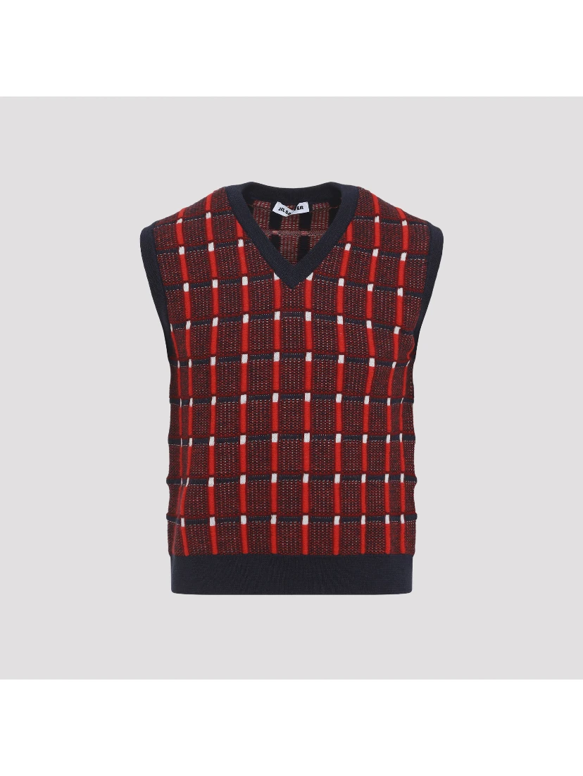 Jil Sander Sleeveless Knitted Vest