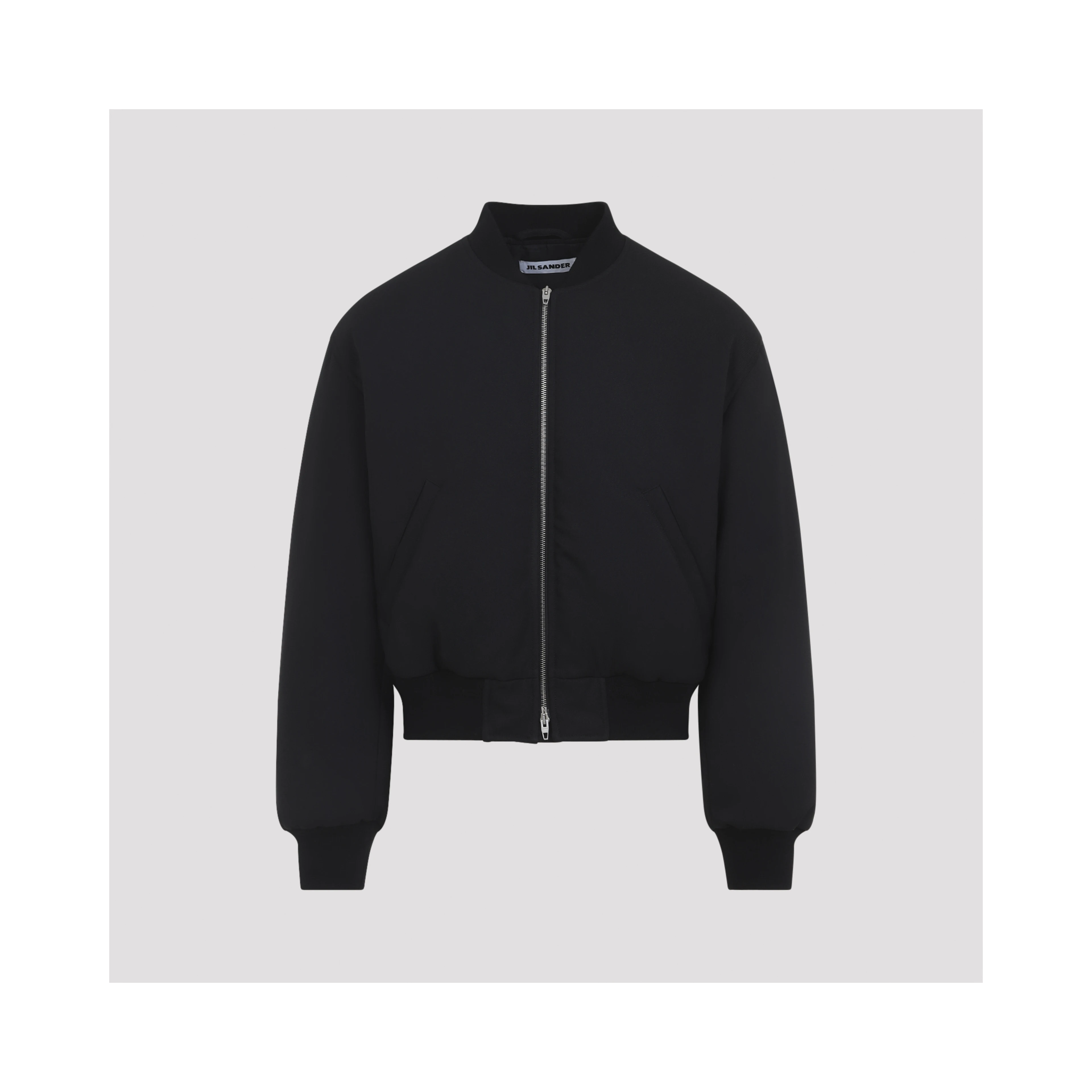 Jil Sander Cropped Bomber Jacket