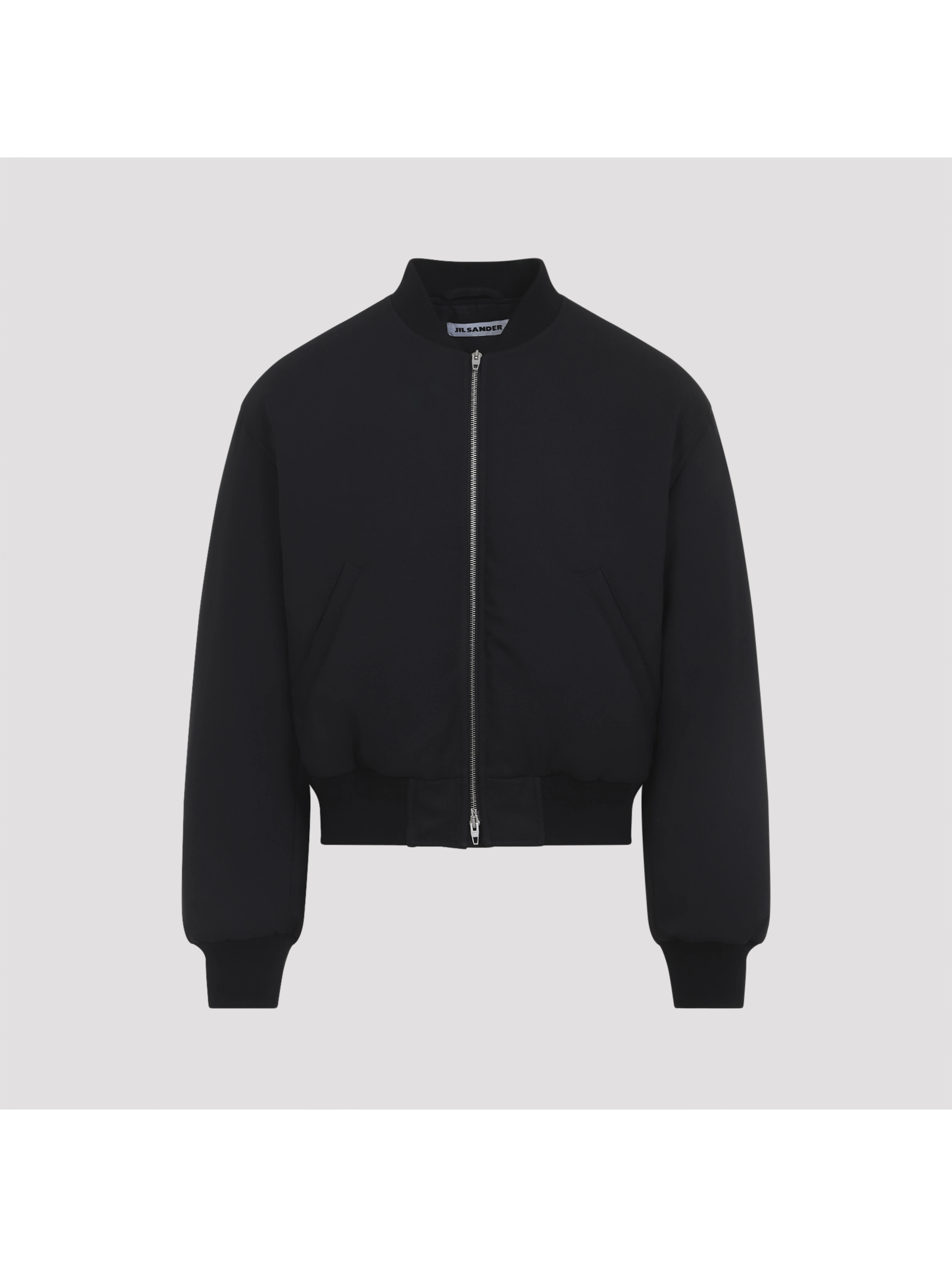 Jil Sander Cropped Bomber Jacket