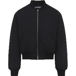 Jil Sander Cropped Bomber Jacket
