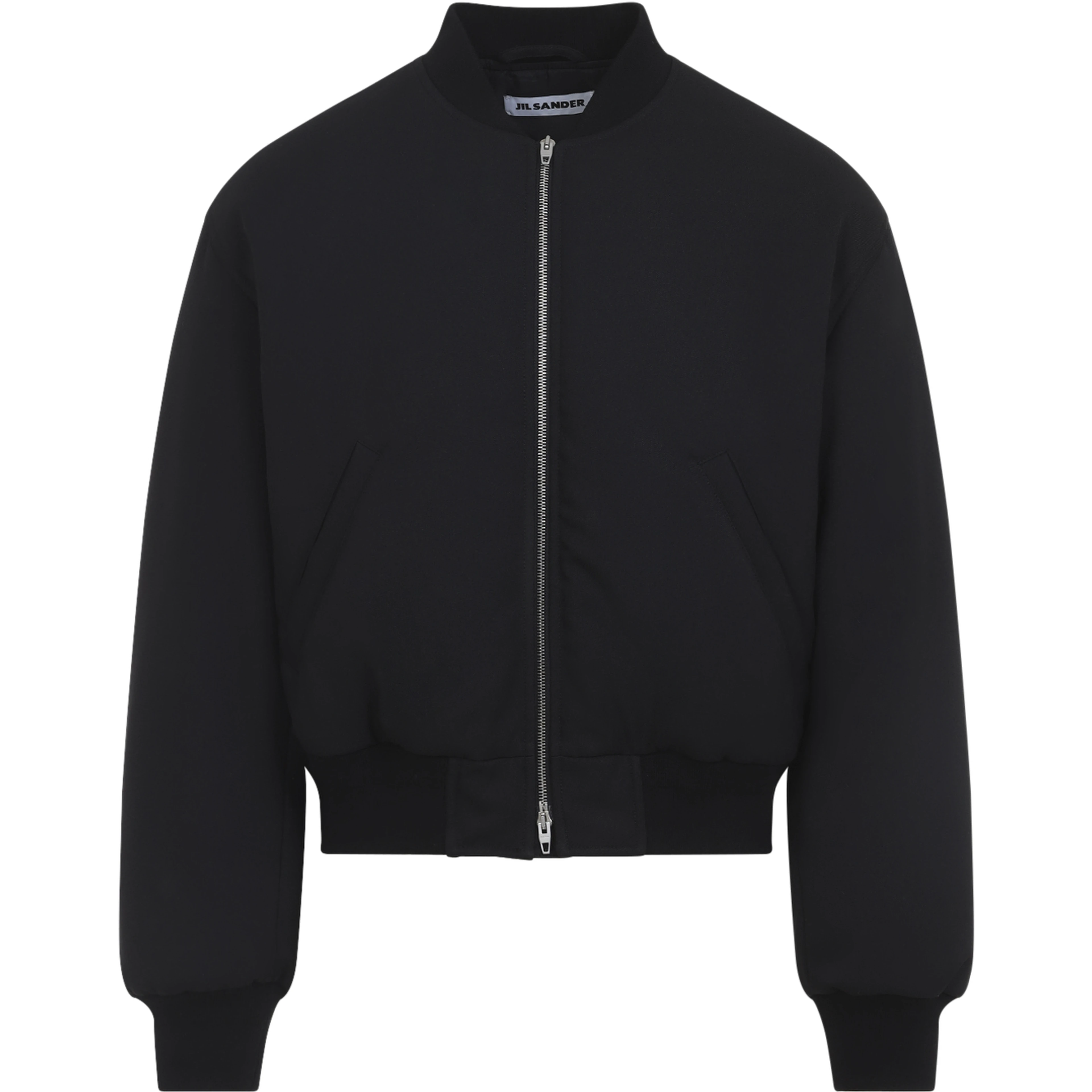 Jil Sander Cropped Bomber Jacket