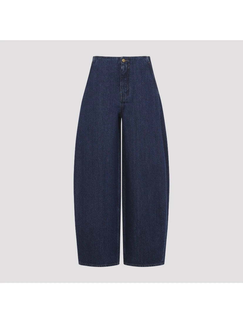 Jil Sander Wide Leg Denim Pants
