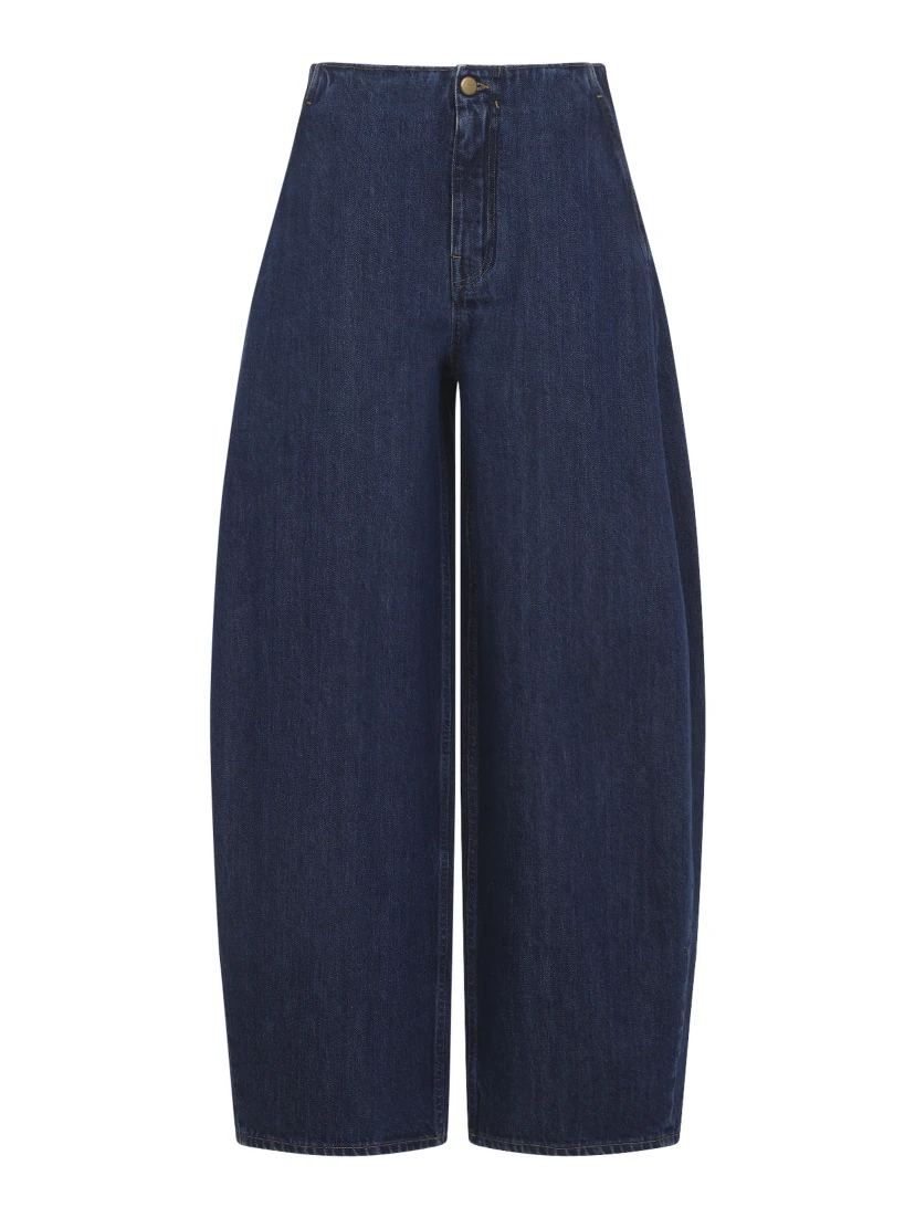 Jil Sander Wide Leg Denim Pants