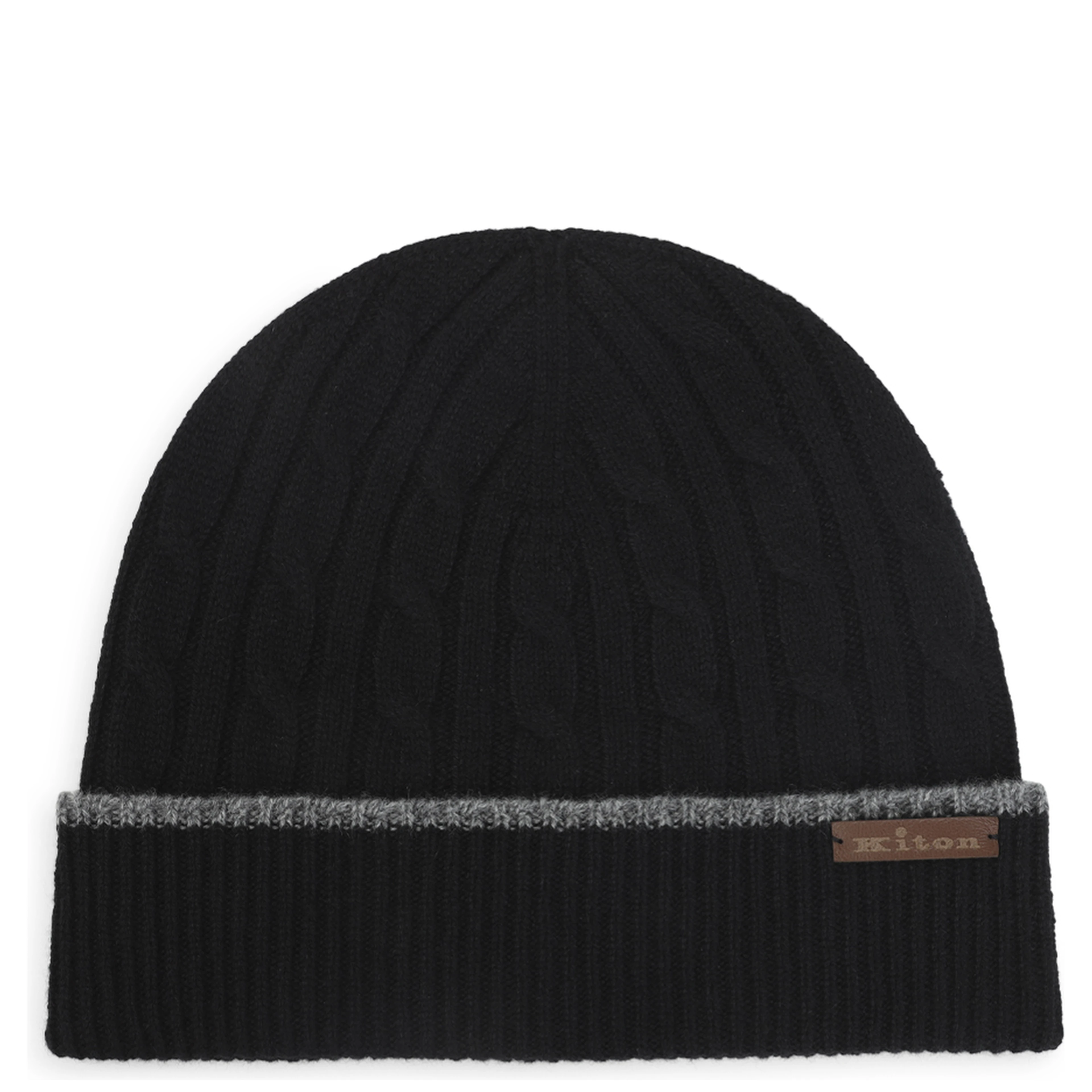 Kiton Cable-knit Beanie