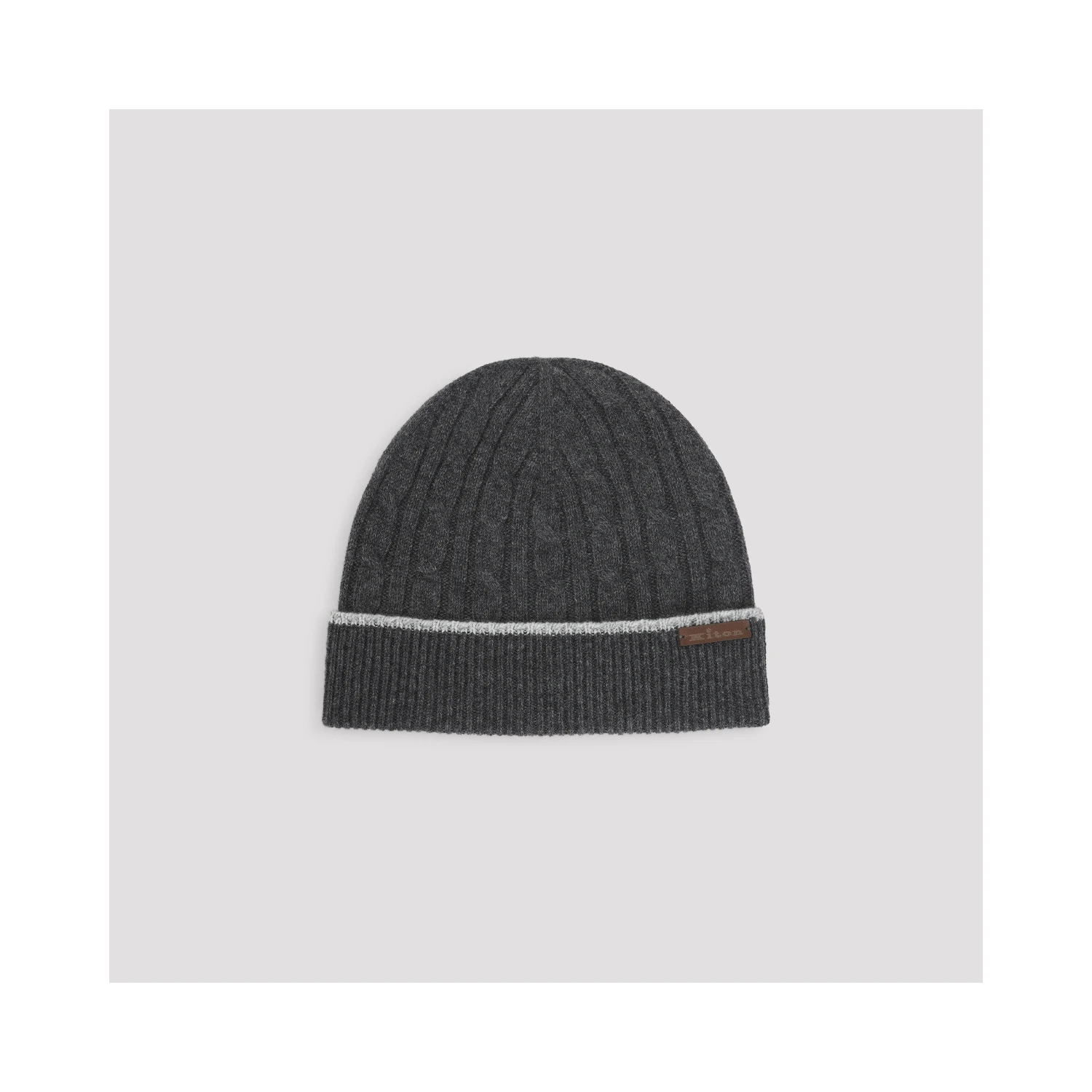 Kiton Cable-knit Beanie