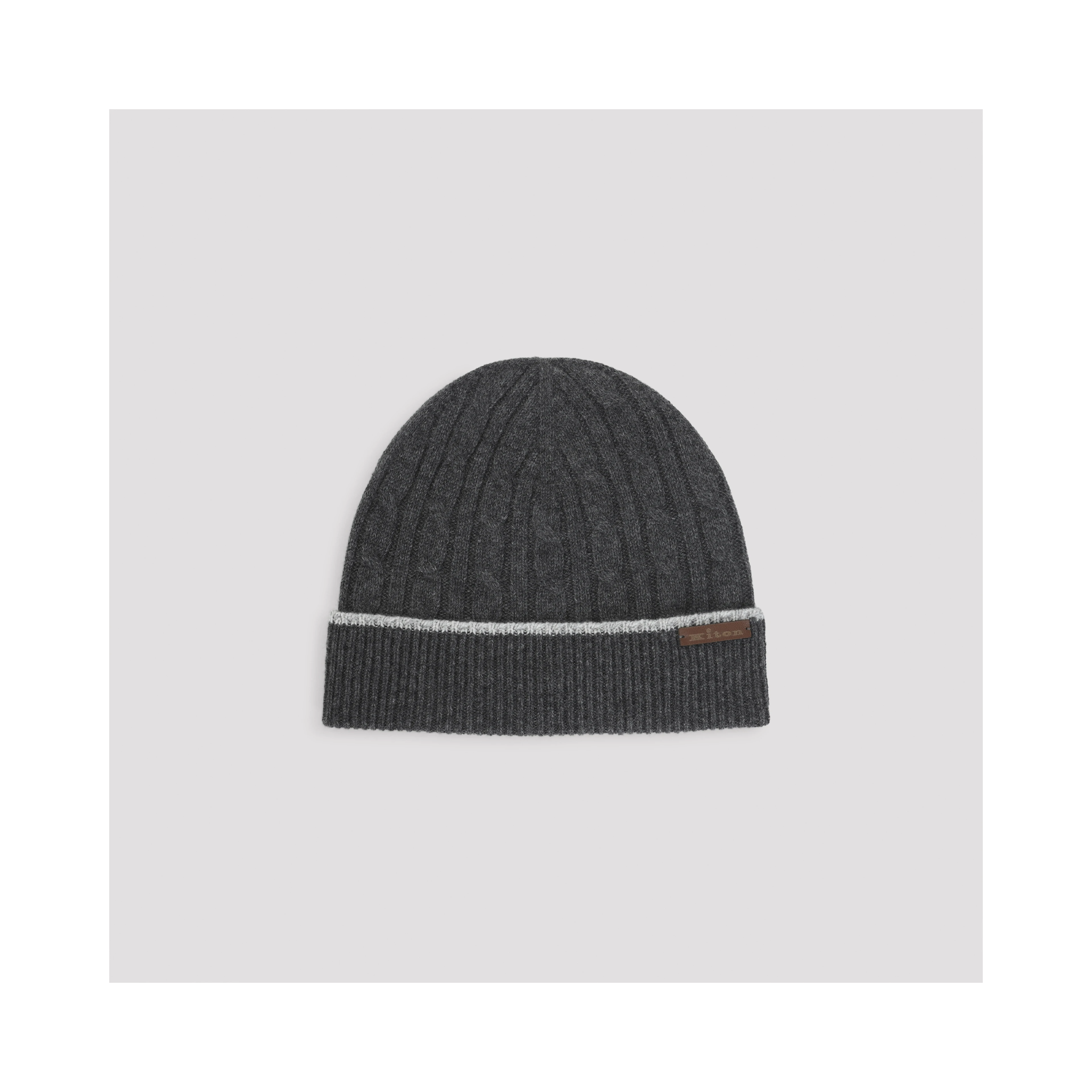 Kiton Cable-knit Beanie