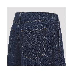 Jil Sander Wide Leg Denim Pants