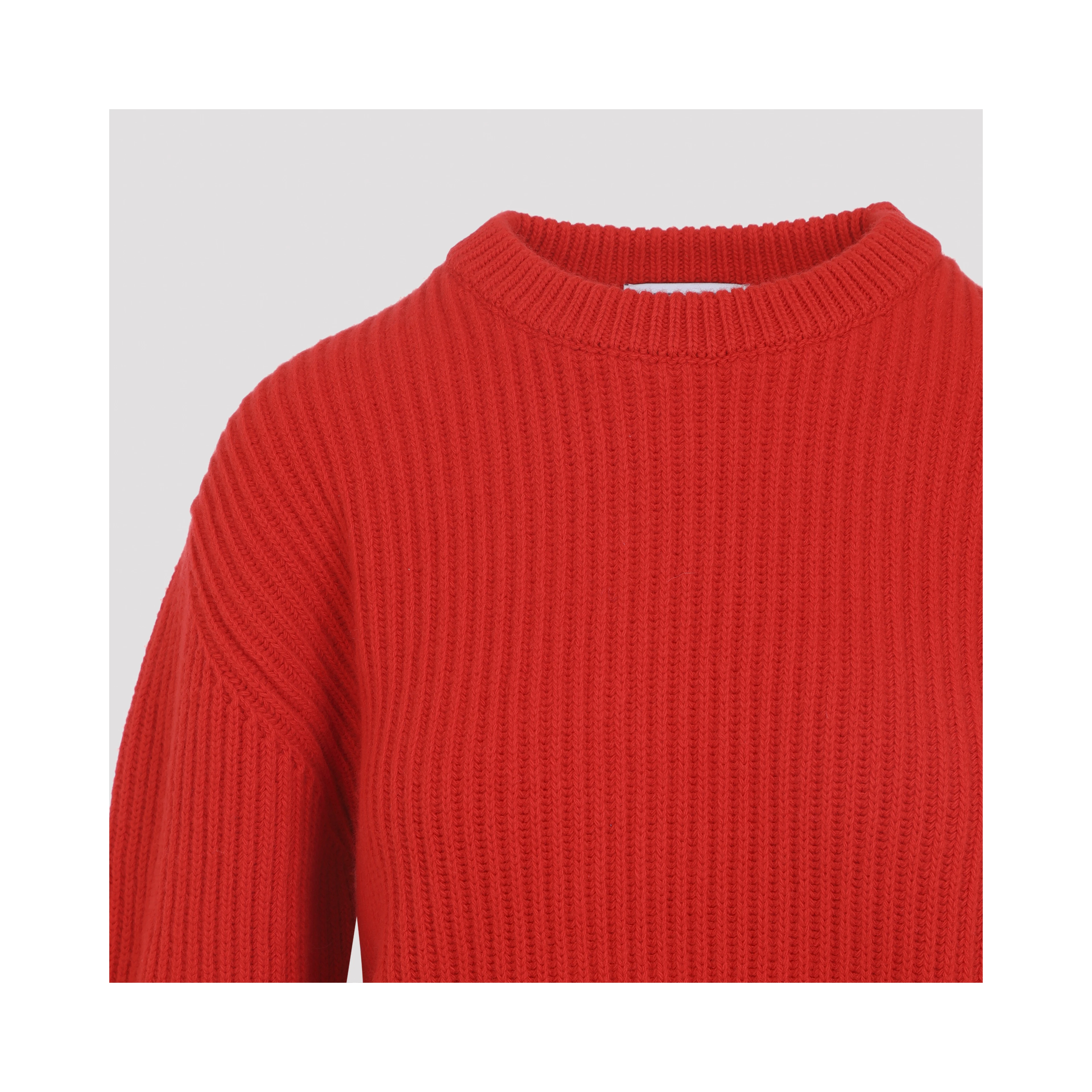 Jil Sander Ribbed Knit Sweater