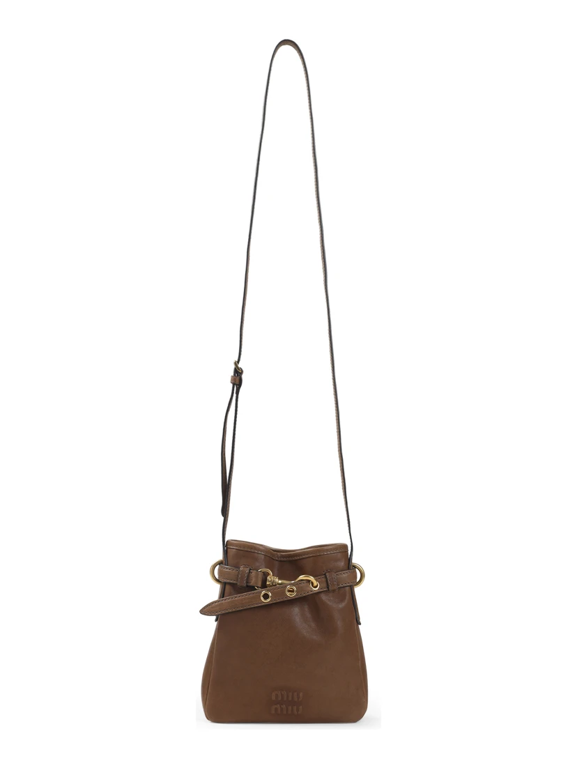 Miu Miu Nappa Leather Pouch