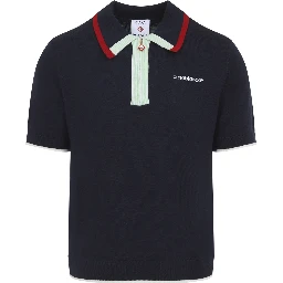 Casablanca Knitted Track Polo