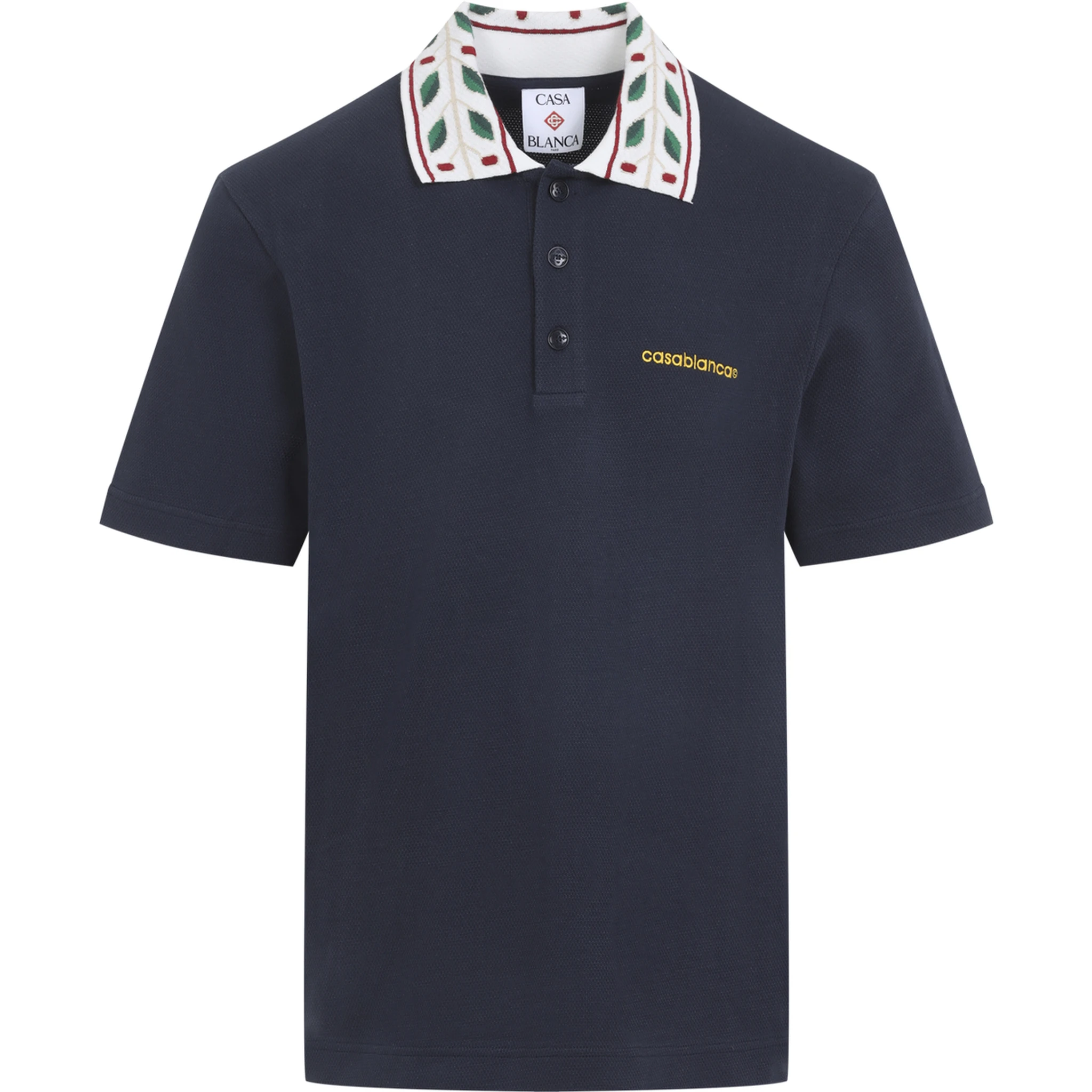 Casablanca Laurel Piqué Polo