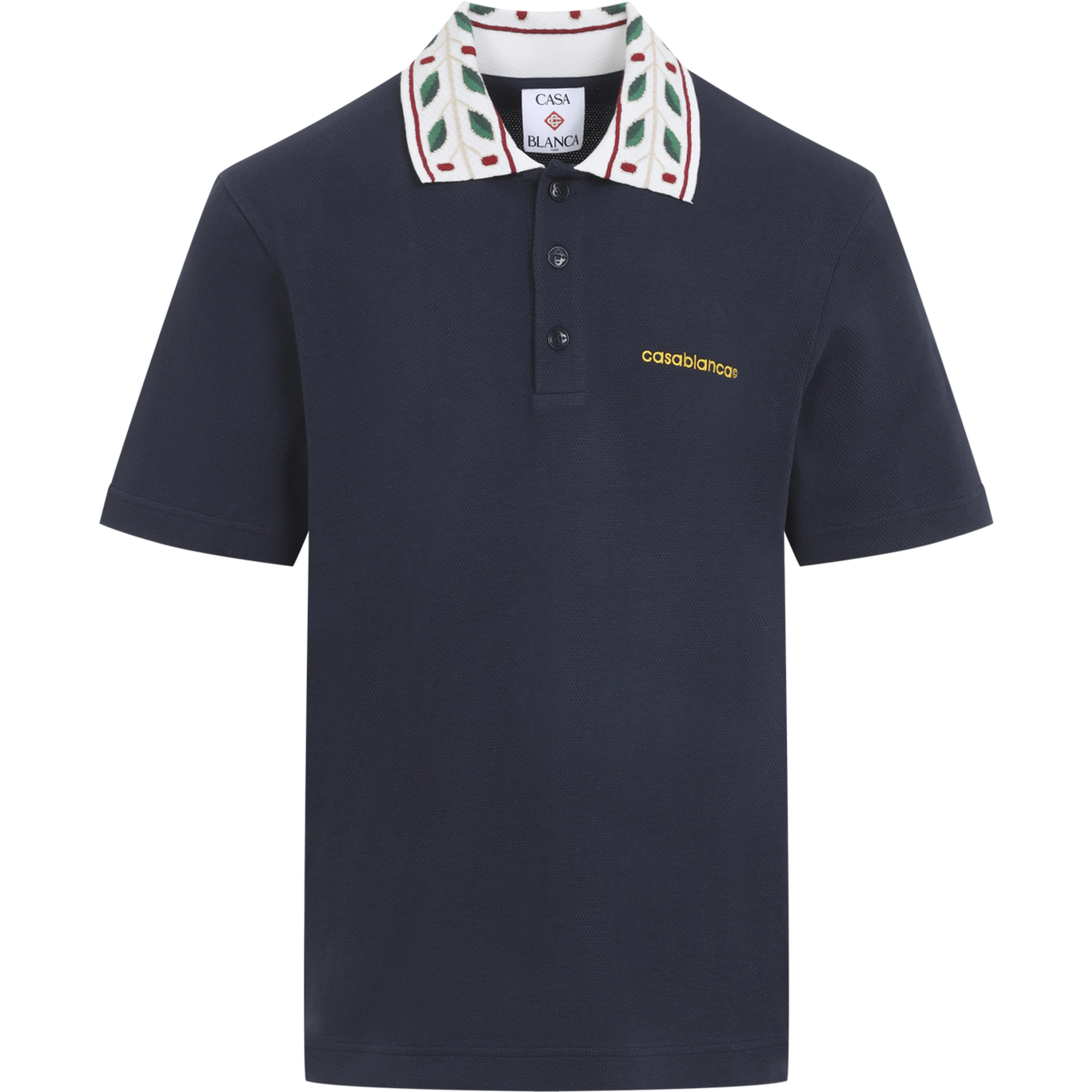 Casablanca Laurel Piqué Polo