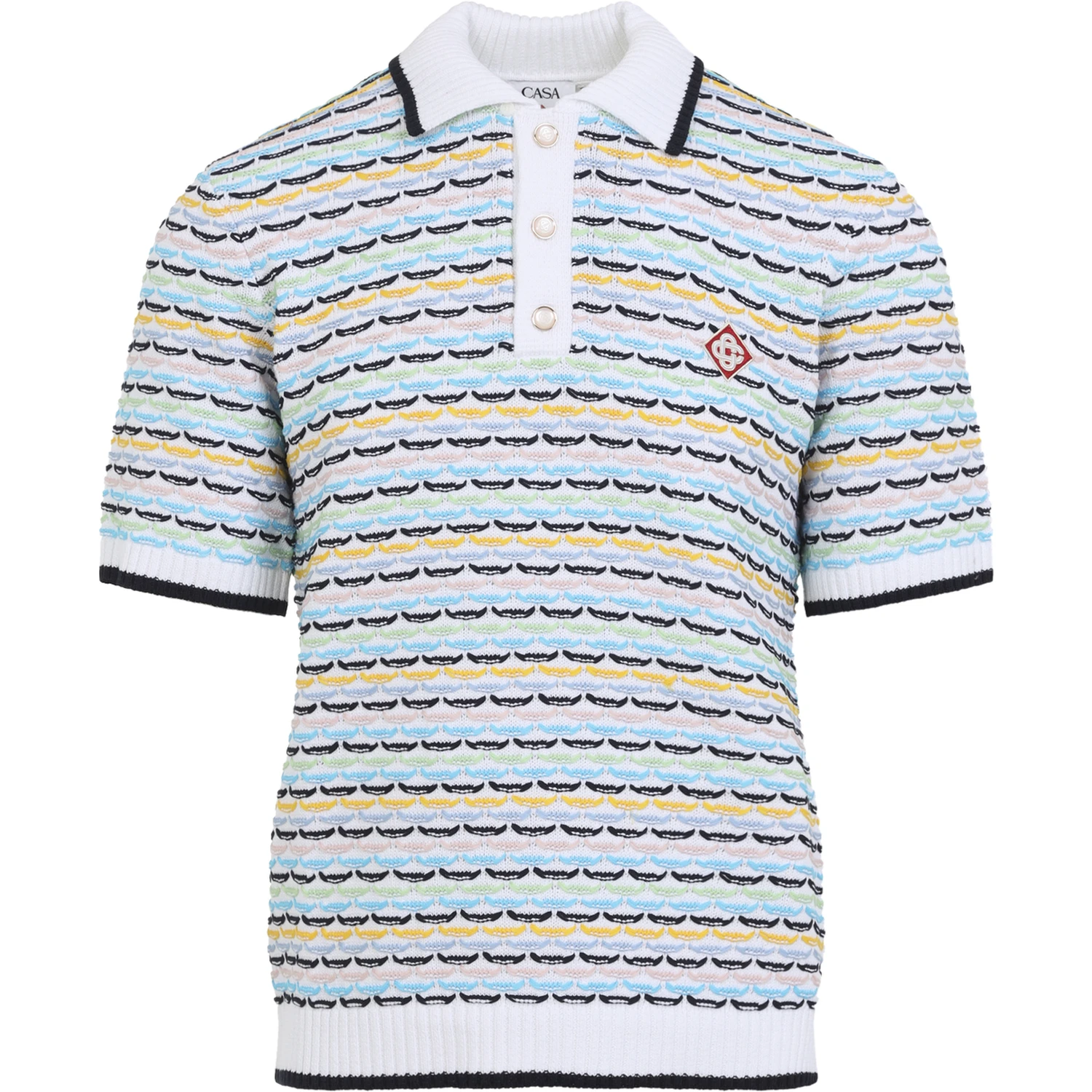 Casablanca Knitted Polo