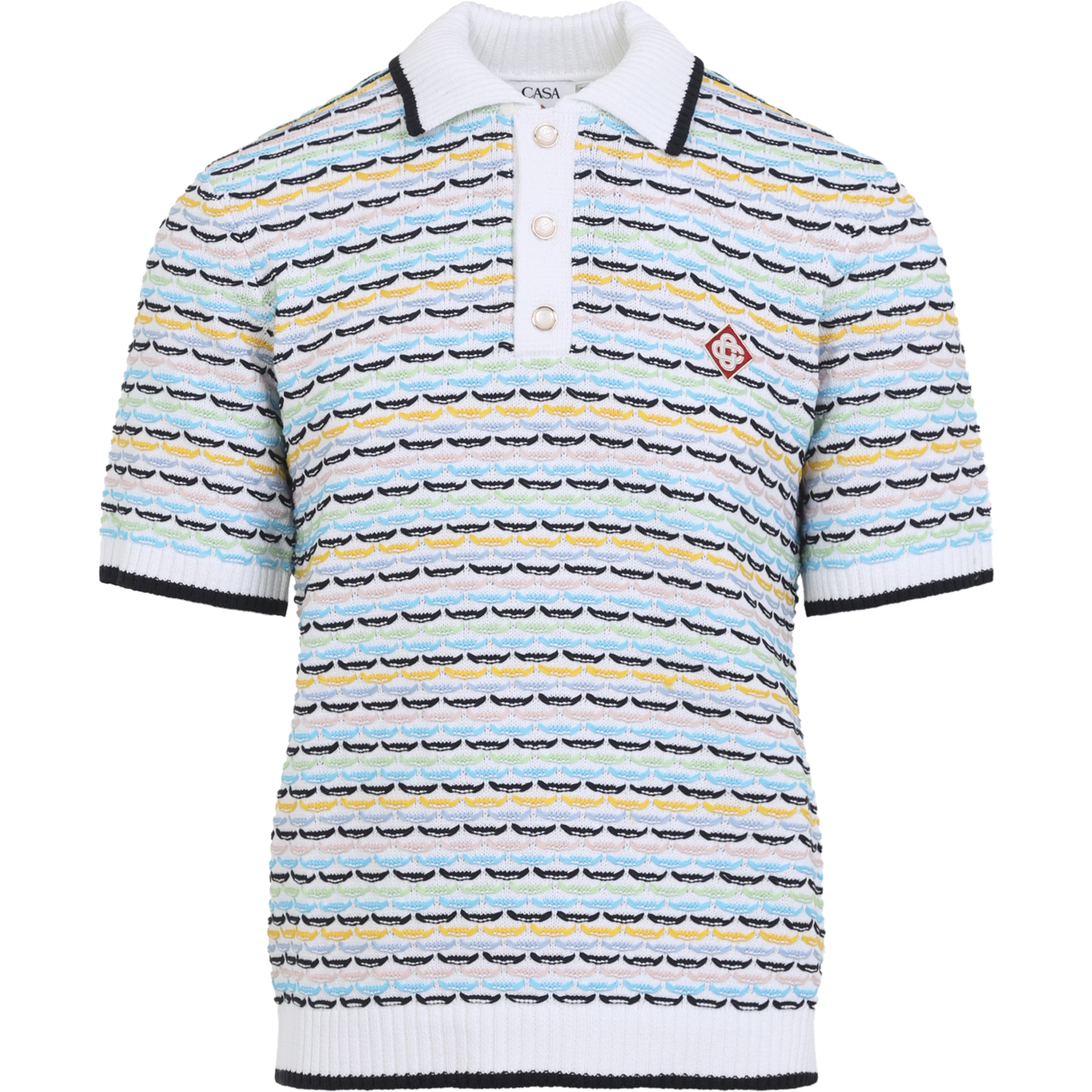Casablanca Knitted Polo