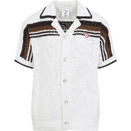 Casablanca short-sleeve crochet Shirt