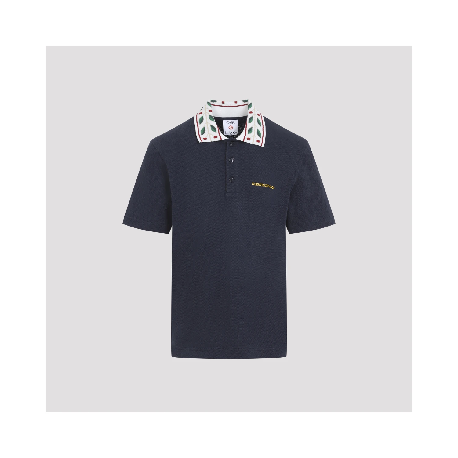 Casablanca Laurel Piqué Polo