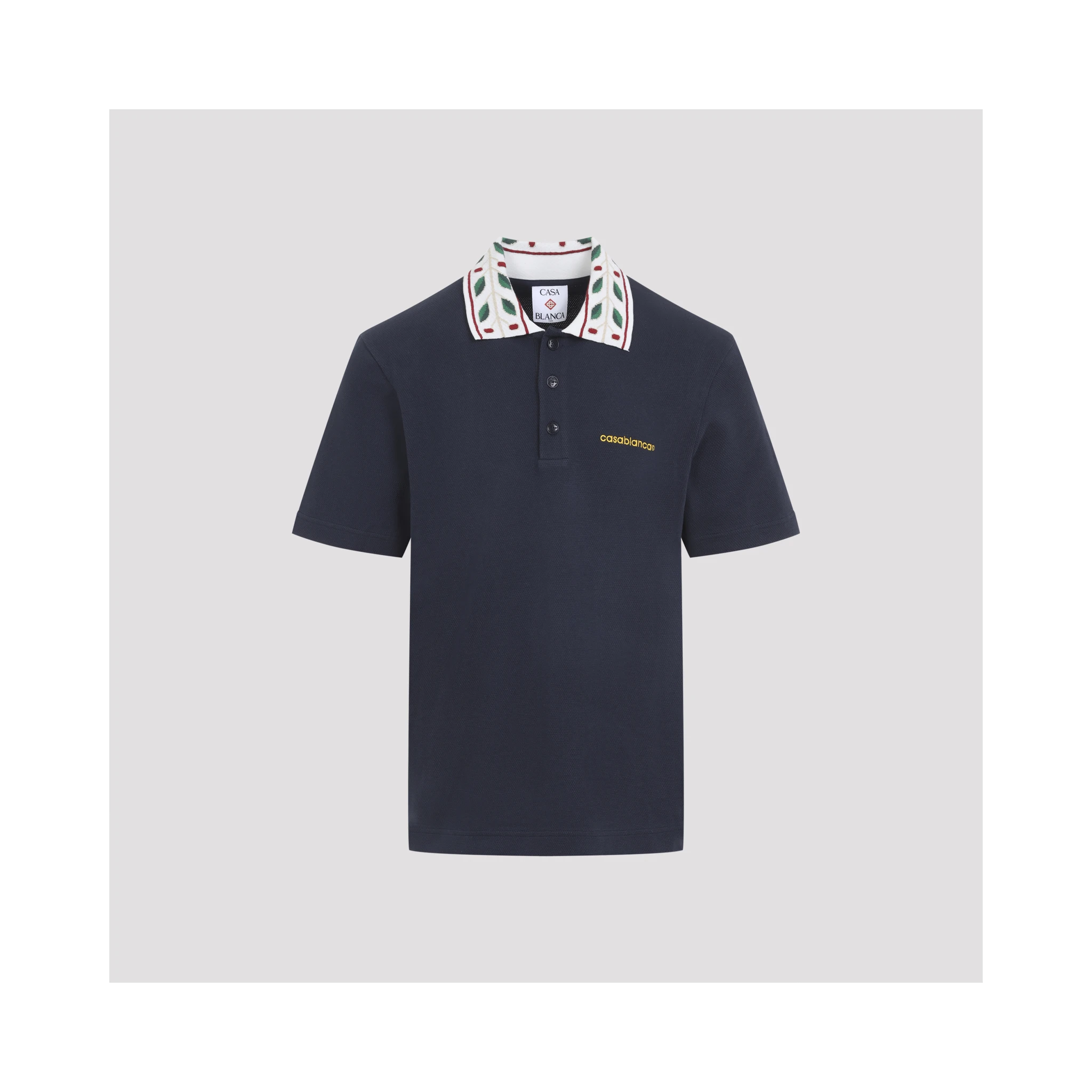 Casablanca Laurel Piqué Polo
