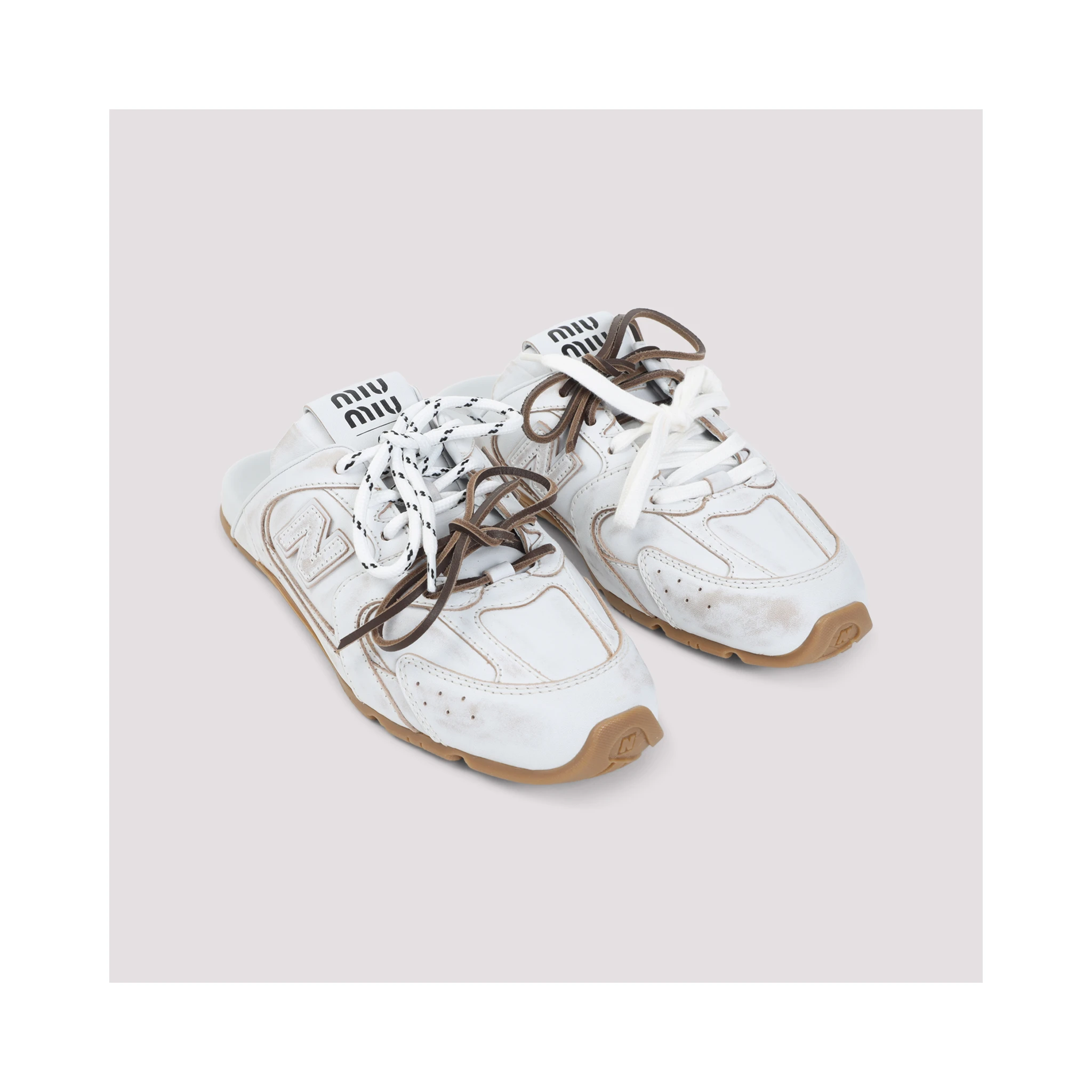 Miu Miu x New Balance Open Heel Shoes