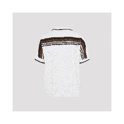 Casablanca short-sleeve crochet Shirt