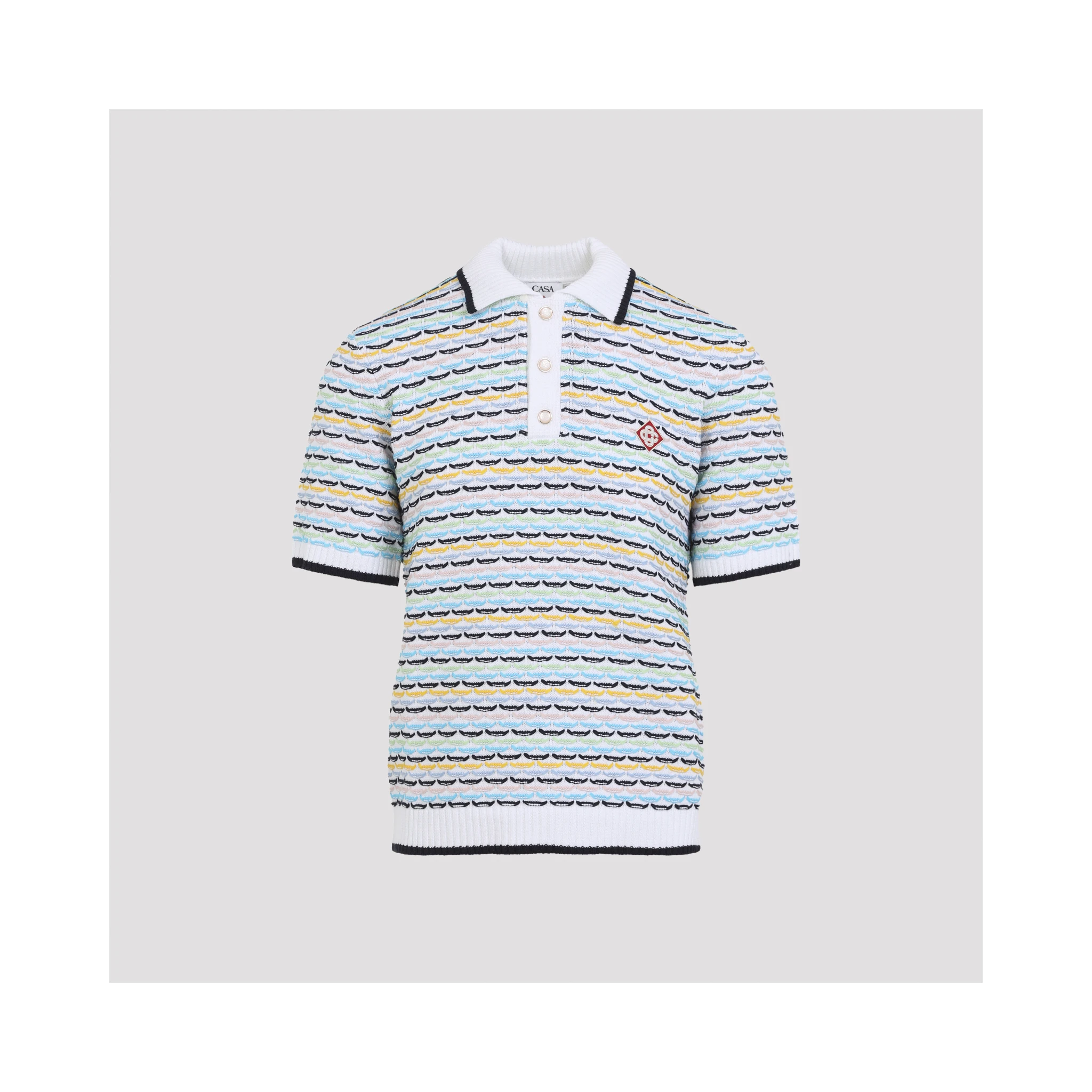 Casablanca Knitted Polo
