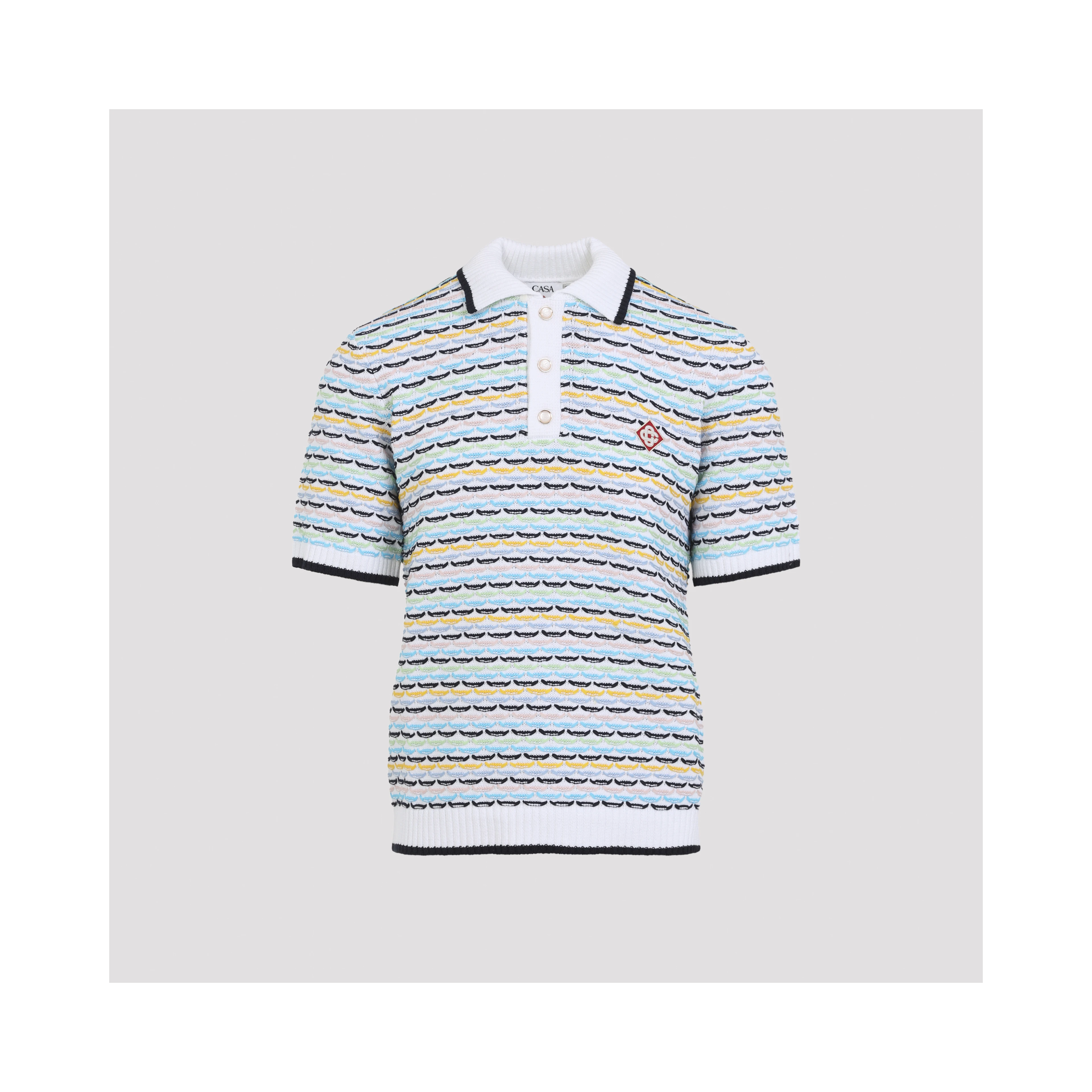 Casablanca Knitted Polo