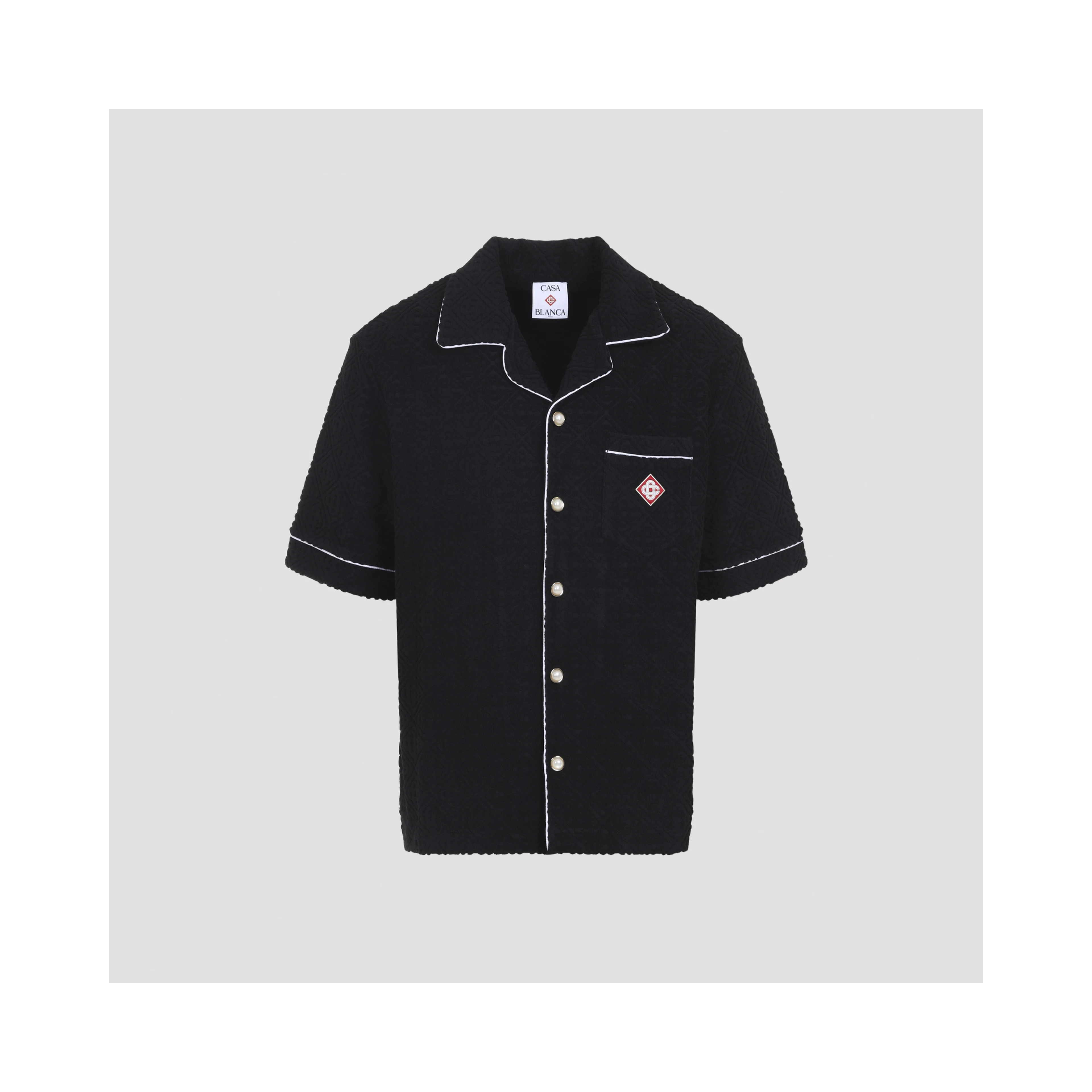 Casablanca Towelling Monogram Shirt